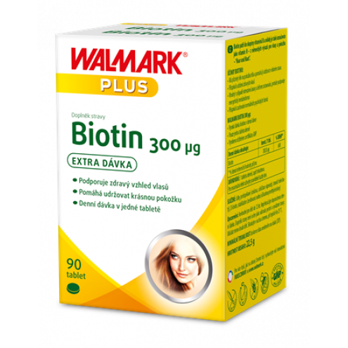 WALMARK Biotin 300 µg, 90 tbl.